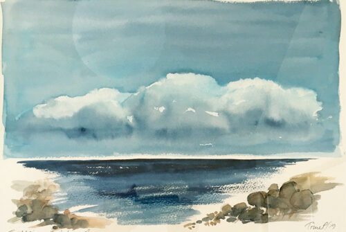 Strand, efterår